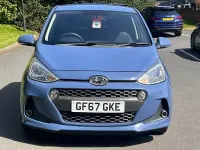 Used Hyundai i10 Premium 87 HP (63 kW) 2017 Blue Hatchback