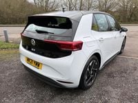 Used VW ID.3 Pro Performance 150 kW (204 HP) 2021 White Hatchback