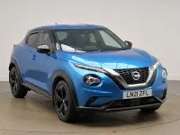 Used Nissan Juke Tekna 114 HP (83 kW) 2021 Blue SUV
