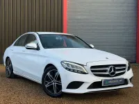 Used Mercedes C220 194 HP (142 kW) 2018 White Sedan
