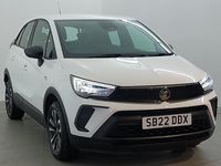 Used Vauxhall Crossland Design Edition 2022 White SUV