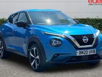 Used Nissan Juke Tekna 117 HP (86 kW) 2020 Blue SUV