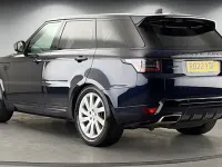 Used Land Rover Range Rover Sport Dynamic 404 HP (297 kW) 2021 Portofino blue SUV