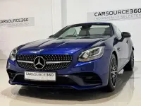 Used Mercedes SLC300 AMG line 245 HP (180 kW) 2018 Blue Cabriolet