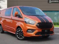 Used Ford Transit Custom Sport 170 HP (125 kW) 2018 Orange Van