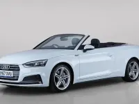 Used Audi A5 Cabriolet S-Line 252 HP (185 kW) 2017 White Cabriolet