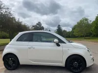 Used Fiat 500 Lounge 85 HP (62 kW) 2015 White Hatchback