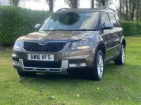 Used Skoda Yeti Outdoor 109 HP (80 kW) 2016 Brown SUV