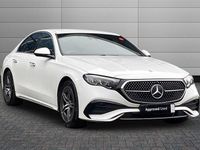Used Mercedes E220 AMG line 197 HP (144 kW) 2025 Opalite white bright Sedan