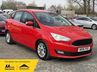 Used Ford C-MAX Zetec 125 HP (91 kW) 2016 Red MPV