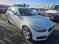 Used BMW 118 Sport Line 2015 White Hatchback