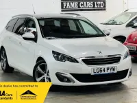 Second-hand Peugeot 308 SW Allure 115 CP (84 kW) 2014 Alb Break