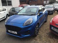 Used Ford Puma ST-Line 125 HP (91 kW) 2020 Blue SUV
