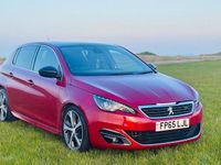 Used Peugeot 308 GT-line 130 HP (95 kW) 2015 Red Hatchback