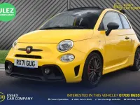 Used Abarth 595 Competizione 180 HP (132 kW) 2021 Yellow Cabriolet