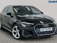 Used Audi A3 Sportback S-Line 110 HP (80 kW) 2024 Black Hatchback