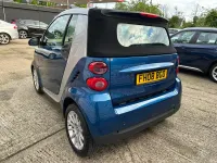 Used Smart ForTwo Cabrio Passion 84 HP (61 kW) 2008 Silver Cabriolet