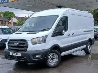 Used Ford Transit S 130 HP (95 kW) 2022 White Van