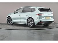 Used Skoda Enyaq iV SportlinePlus 154 kW (210 HP) 2024 Arctic silver metallic SUV