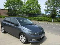 Usado Skoda Fabia SE L 90 HP (66 kW) 2016 Cinzento Citadino
