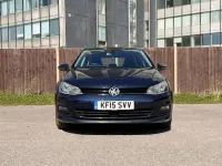 Used VW Golf VII Match 125 HP (91 kW) 2015 Blue Hatchback