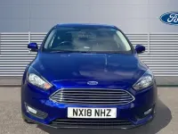 Used Ford Focus Zetec 125 HP (91 kW) 2017 Blue Hatchback
