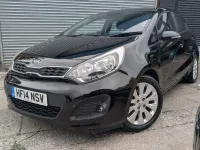 Used Kia Rio 2014 Black Hatchback