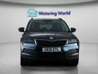 Used Skoda Karoq SE 109 HP (80 kW) 2021 Blue SUV
