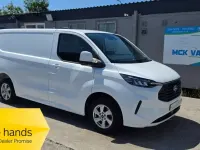 Used Ford Transit Custom Limited 136 HP (100 kW) 2024 White Van