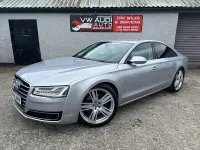 Used Audi A8 Sport 258 HP (189 kW) 2015 Silver Sedan
