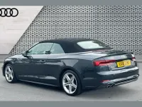 Used Audi A5 Cabriolet S-Line 187 HP (137 kW) 2018 Grey Cabriolet