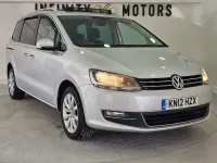 Used VW Sharan Executive 140 HP (102 kW) 2012 Silver MPV