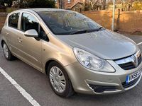 Used Vauxhall Corsa Club 2007 Gold Hatchback