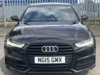 Used Audi A6 Black Edition 190 HP (139 kW) 2015 Black Sedan