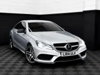 Usado Mercedes E220 AMG 170 HP (125 kW) 2014 Prateado Coupé