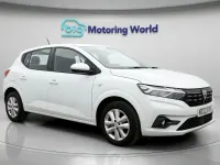 Used Dacia Sandero Comfort 90 HP (66 kW) 2022 White Hatchback