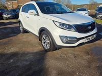 Used Kia Sportage 134 HP (98 kW) 2014 White SUV
