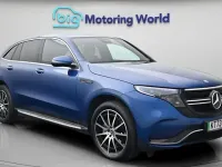 Used Mercedes EQC400 AMG line 300 kW (408 HP) 2023 Blue SUV