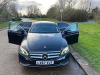 Used Mercedes E220 SE 2017 Black Sedan