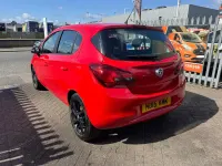 Used Vauxhall Corsa 69 HP (50 kW) 2015 Red Hatchback