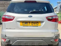 Used Ford Ecosport Zetec 125 HP (91 kW) 2017 Silver SUV