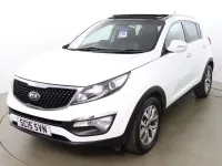 Used Kia Sportage 114 HP (83 kW) 2015 White SUV