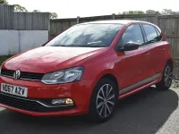 Usado VW Polo Beats 60 HP (44 kW) 2017 Vermelho Citadino