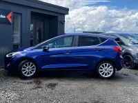 Used Ford Fiesta Titanium 100 HP (73 kW) 2017 Blue Hatchback