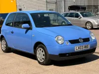 Used VW Lupo 50 HP (36 kW) 2003 Blue Hatchback