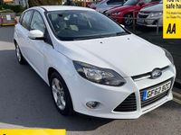 Used Ford Focus Zetec 2012 White Hatchback