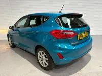 Used Ford Fiesta Zetec 100 HP (73 kW) 2018 Blue Hatchback