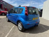 Used Nissan Note Acenta 86 HP (63 kW) 2009 Blue Hatchback
