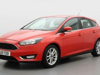 Used Ford Focus Zetec 2015 Red Hatchback