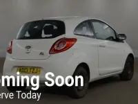 Used Ford Ka 69 HP (50 kW) 2013 White Hatchback